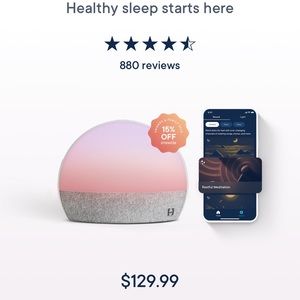 Hatch Restore clock, no box but brand new & works perfectly!